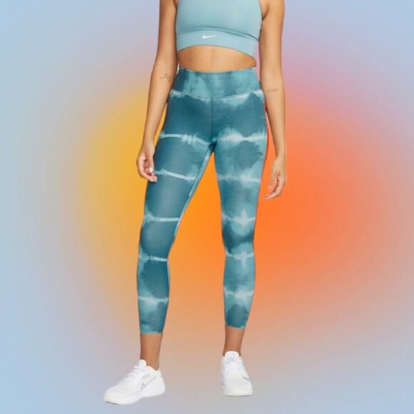 NIKE LUXE Women’s Small Mid Rise Leggings - Picture 1 of 9